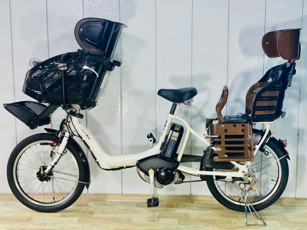 2948ヤマハ8.9アンペア3人乗り対応20インチ子供乗せ　電動アシスト自転車