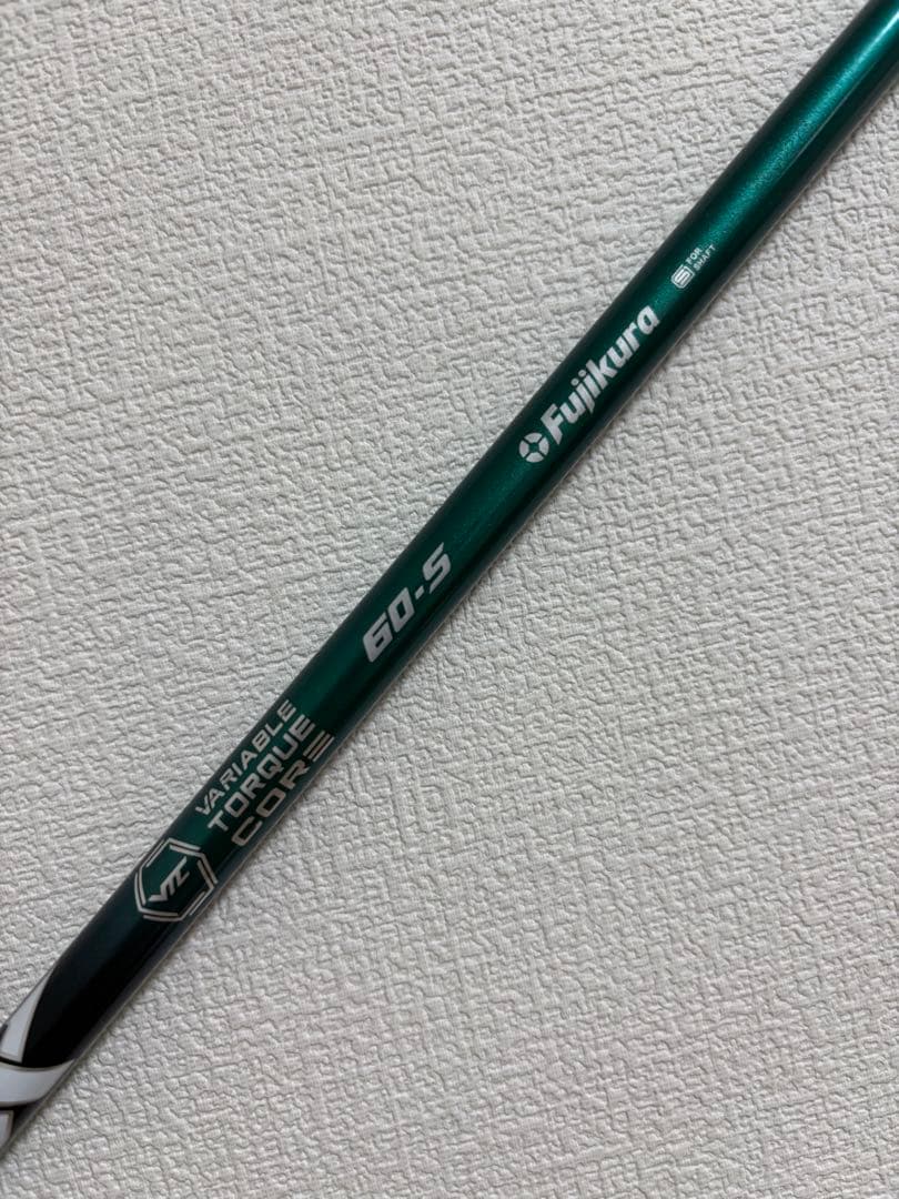 #1W PING SPEEDER NX GREEN 60 S スリーブ付き