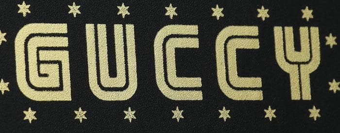 【グッチ】GUCCY スターフレーム iPhone7/8/SEケース Black
