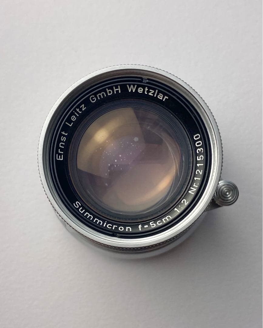 や*ん様 summicron f=5cm 1:2 ジャンク　ライカレンズ　mマウ