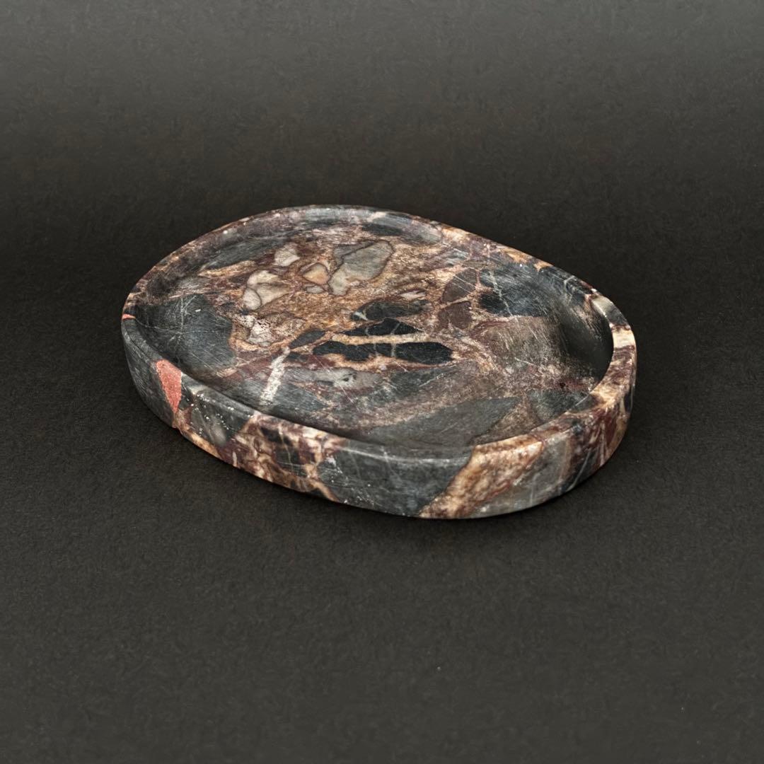 【希少】硯 すずり 天然石 礫岩 花石