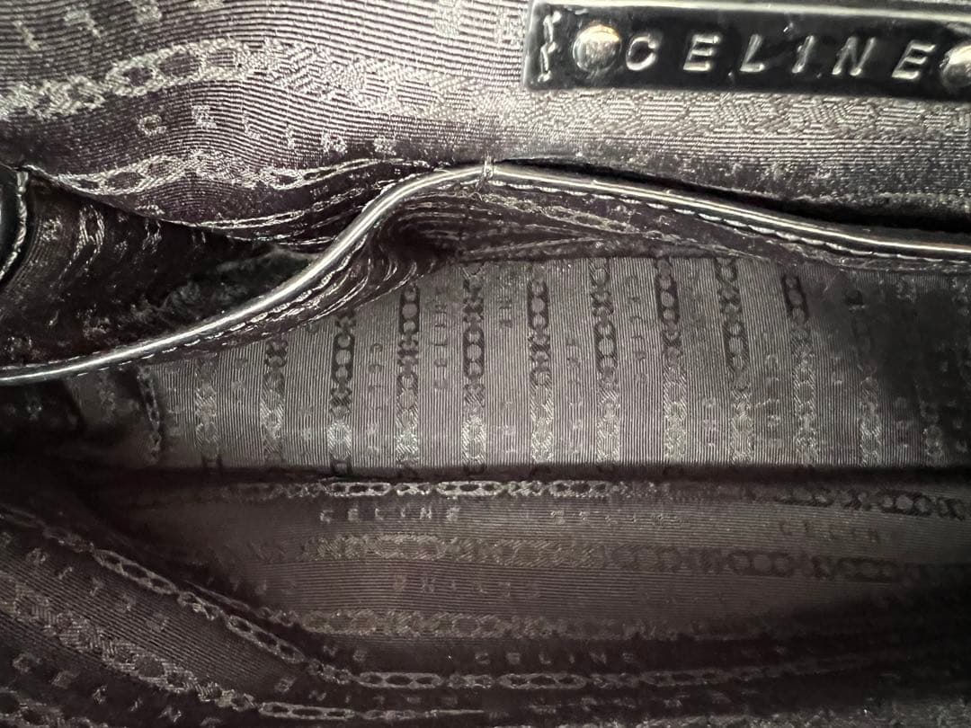 CELINE セリーヌ ブラック ブギーバッグ ハンドバック　ブラック