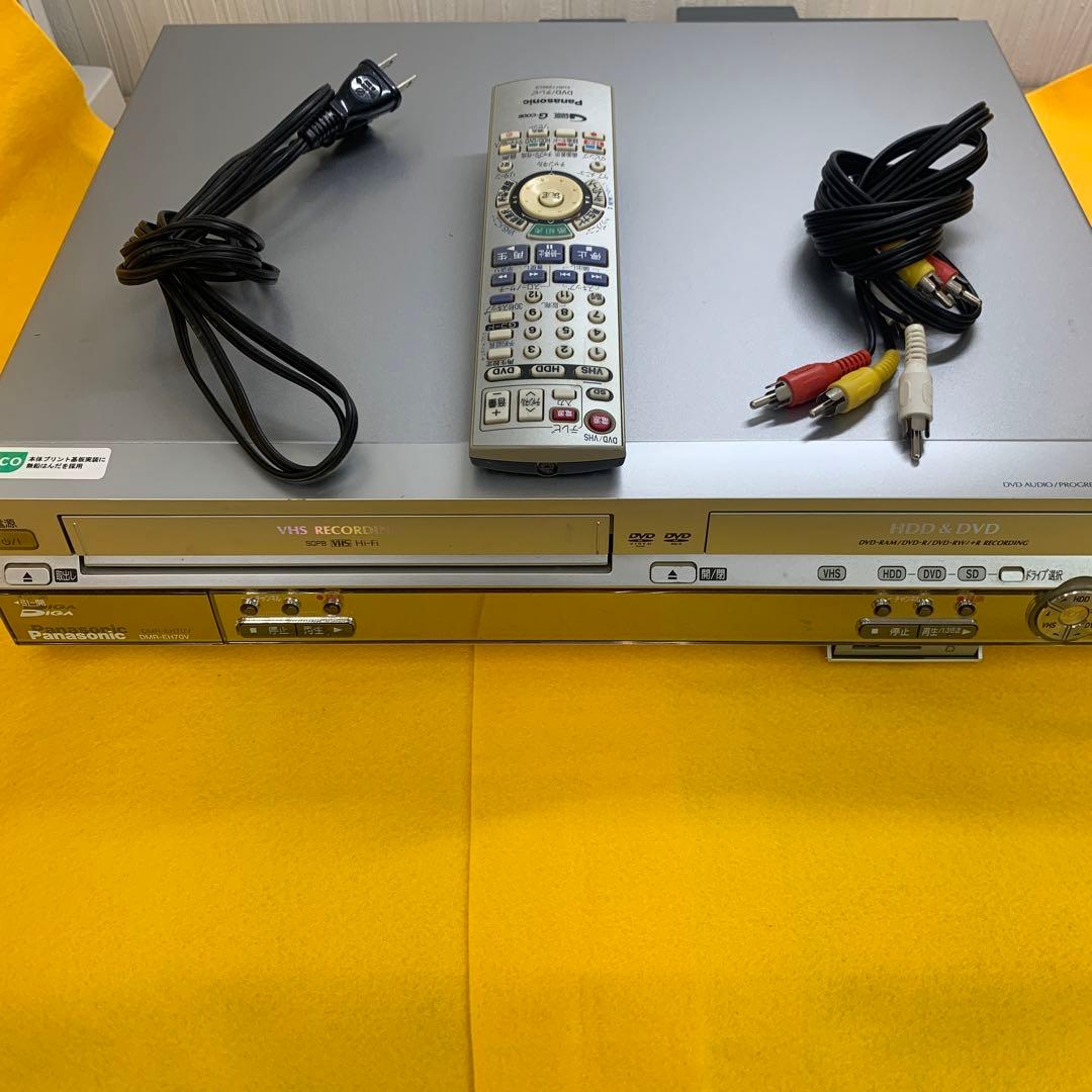 Panasonic HDD搭載DVDビデオ一体型レコーダー　VHS 地デジ非対応
