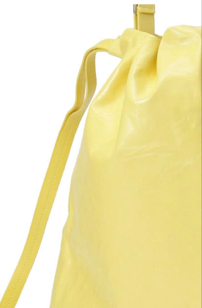 バッグ JIL SANDER Drawstring Bag pastel yellow
