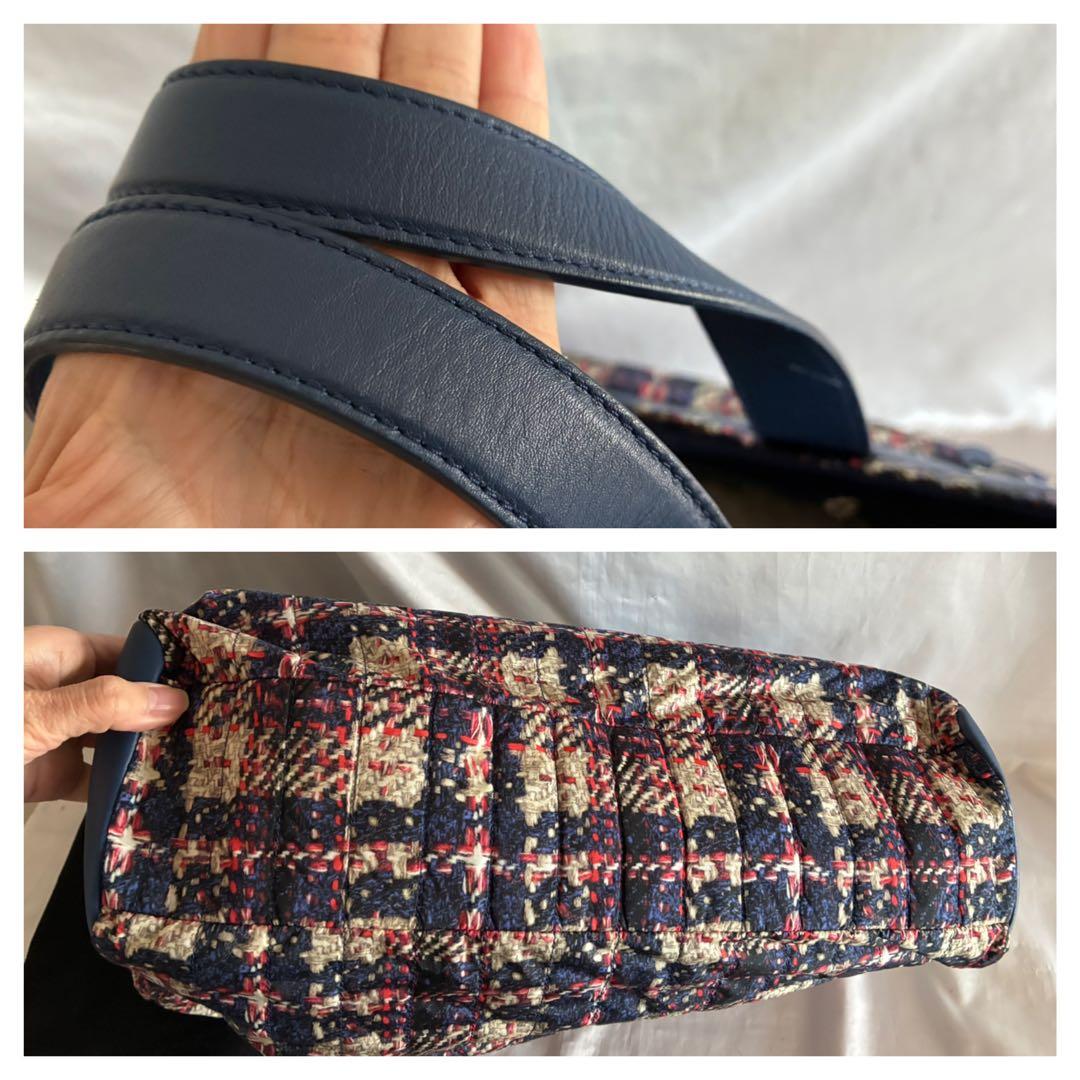 yoshi 様♡CHANEL ツイード　ナイロン　トートバッグ