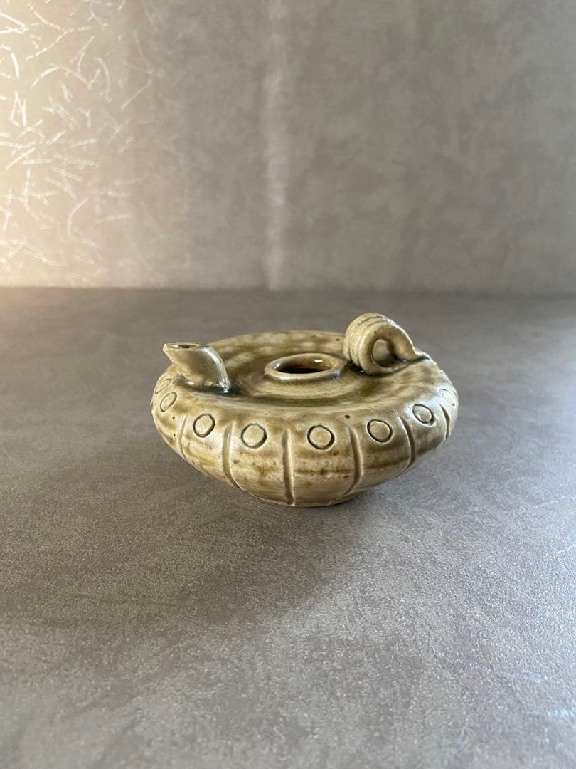 古瀬戸水滴　加藤宇助 作　共箱