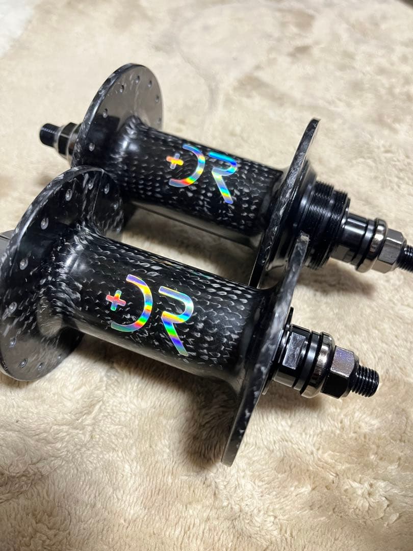 digirit トラックカーボンハブ　前後セット　32H