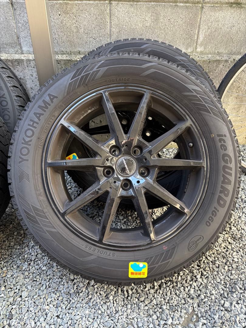 スタッドレスタイヤ、ホイールセット、ヨコハマIG60