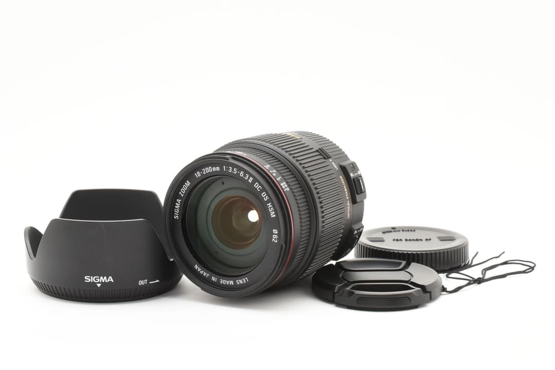 レンズ(ズーム) Sigma 18-200mm II DC OS HSM Canon #8678
