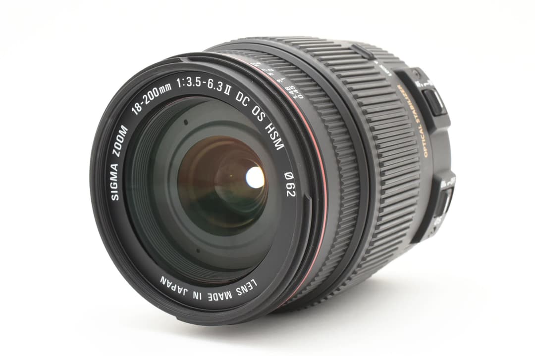 レンズ(ズーム) Sigma 18-200mm II DC OS HSM Canon #8678