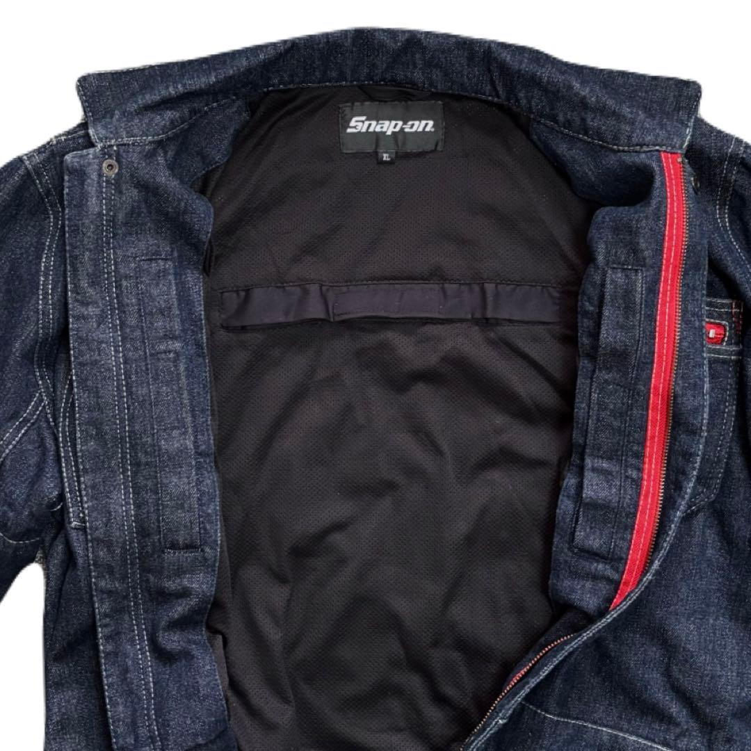 Snap-on 2WAYデニムジャンプスーツ/ツナギ/オールインワン