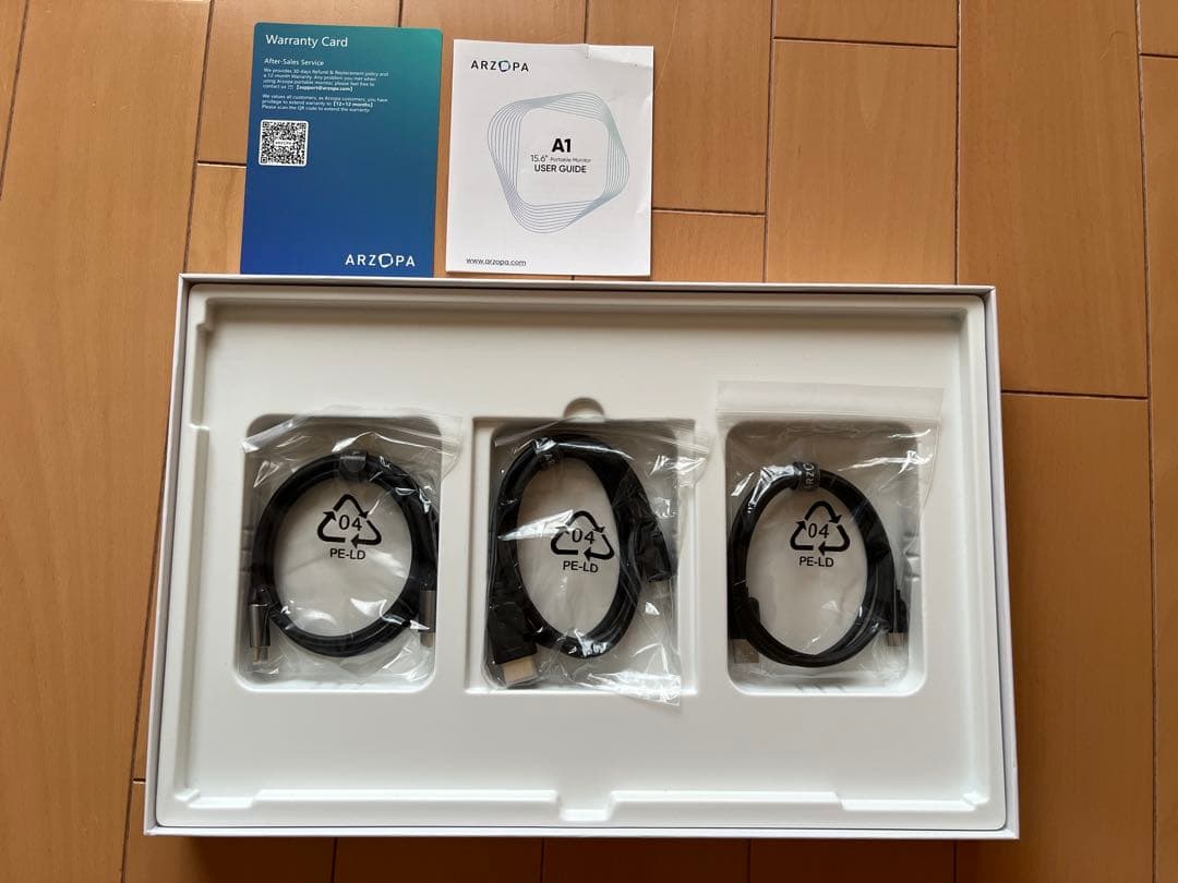 ARZOPA 15.6インチ フルHD モバイルモニター