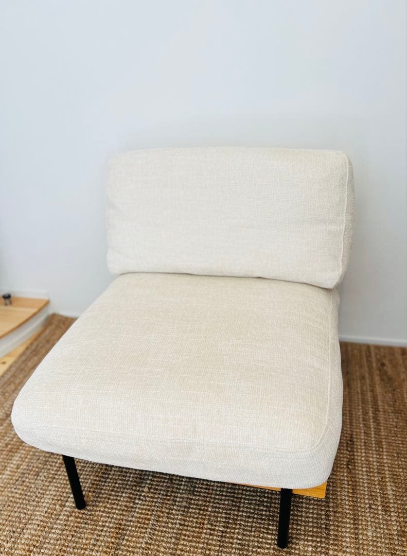 VENTOTA 1人掛けソファ Delos アイボリー