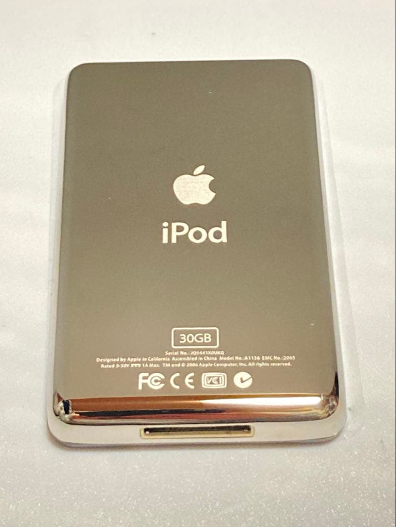 綺麗なiPod classic 第5世代 30GBから256GBにスケルトン