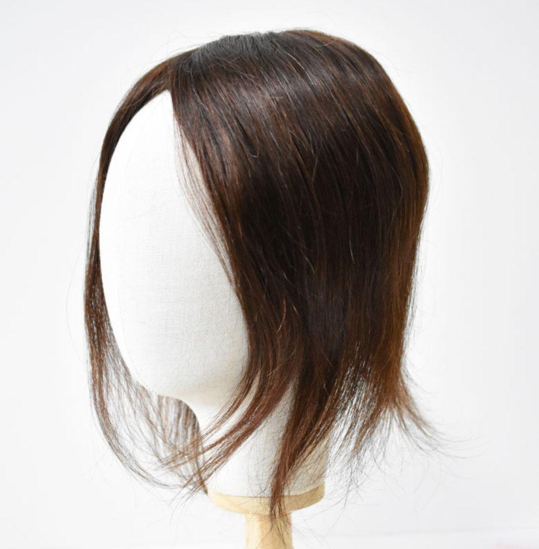 人毛100% 総手植え ハイクオリティトップピース 30cm