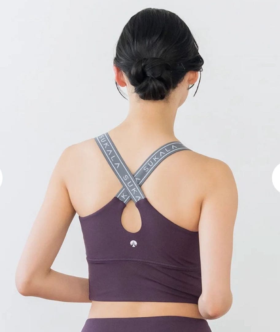 SUKALA バッククロスロゴブラトップ　M