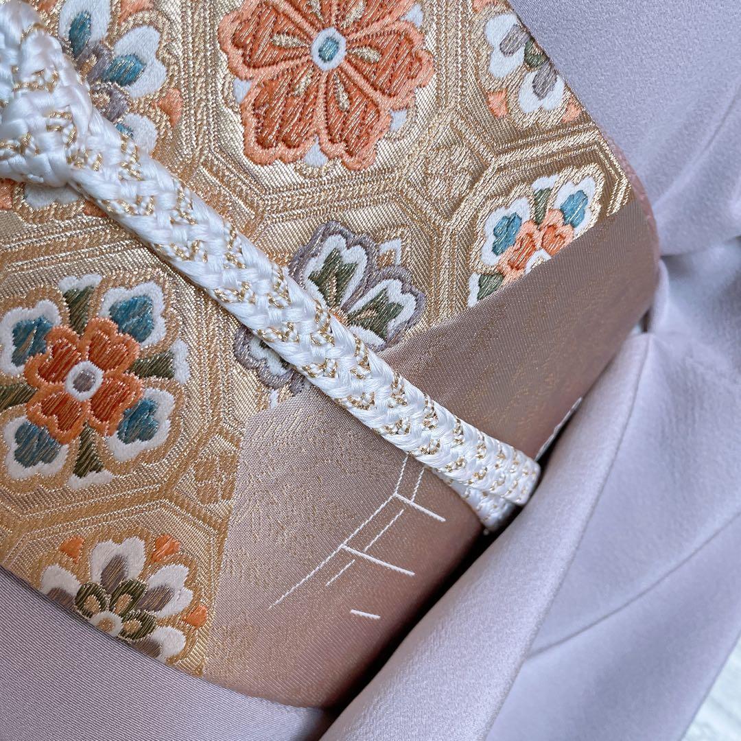 訪問着　フルセット　短冊　金彩加工　入学式　卒業式　着物　I5