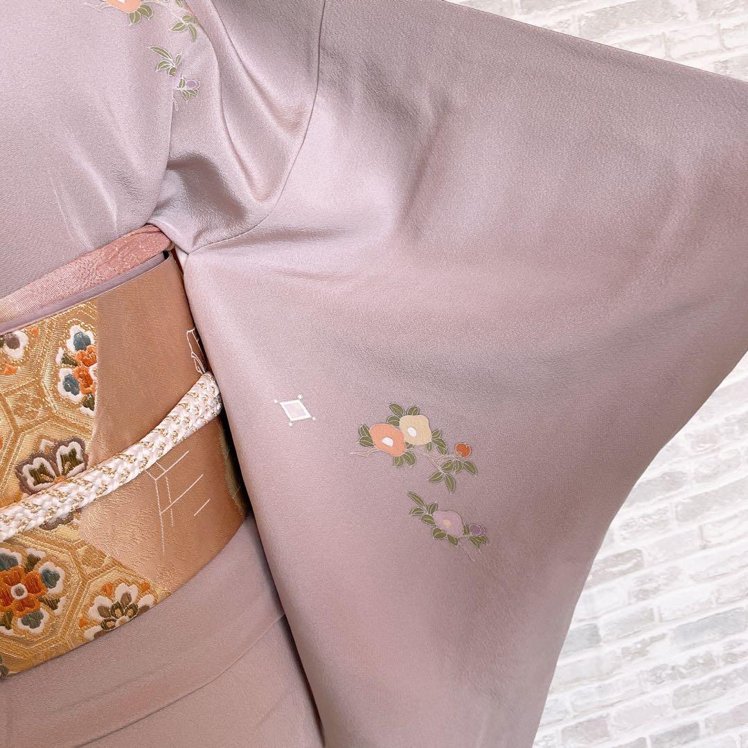 訪問着　フルセット　短冊　金彩加工　入学式　卒業式　着物　I5