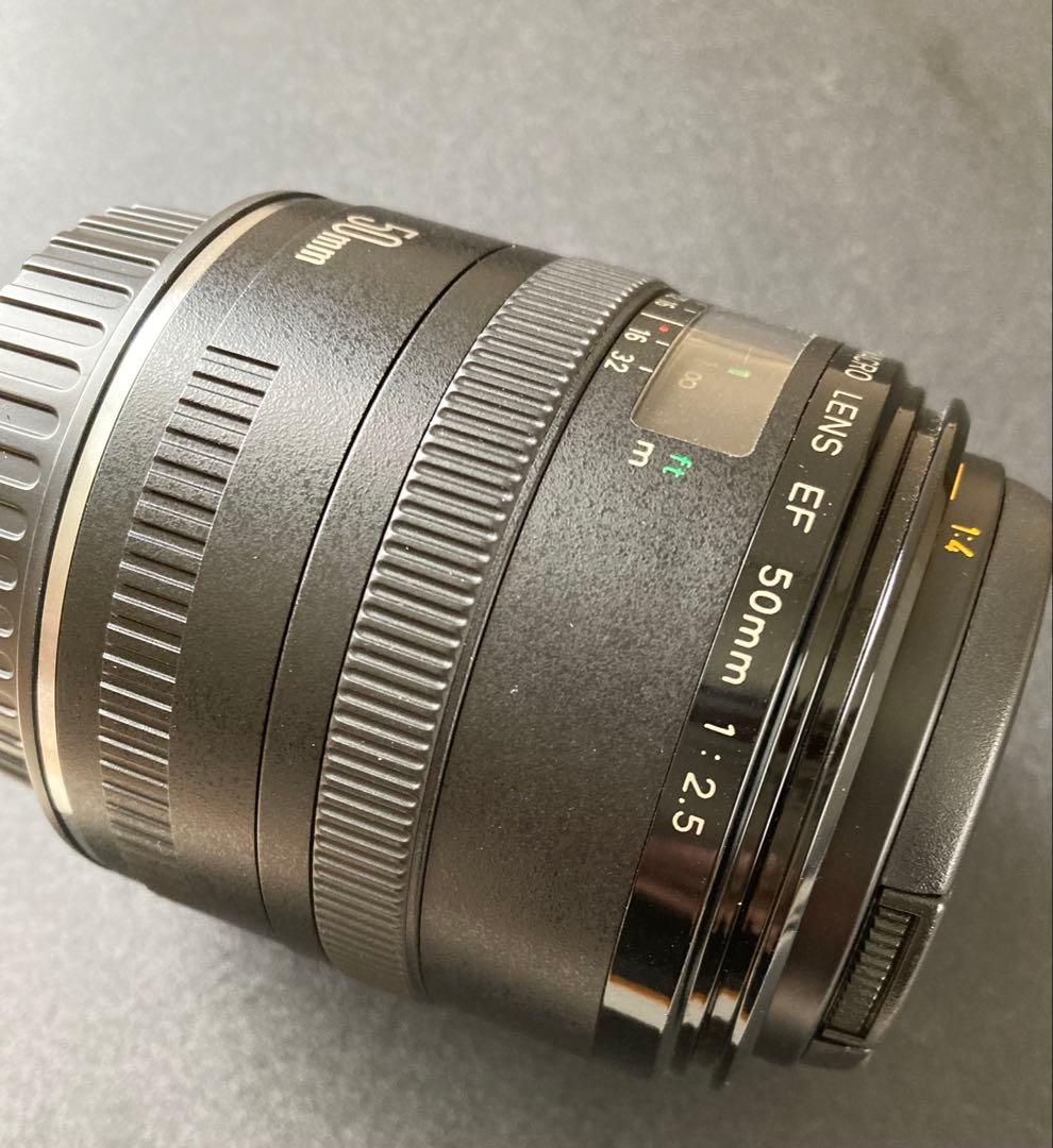 キャノン コンパクトマクロレンズ　EF 50mm Ｆ2.5