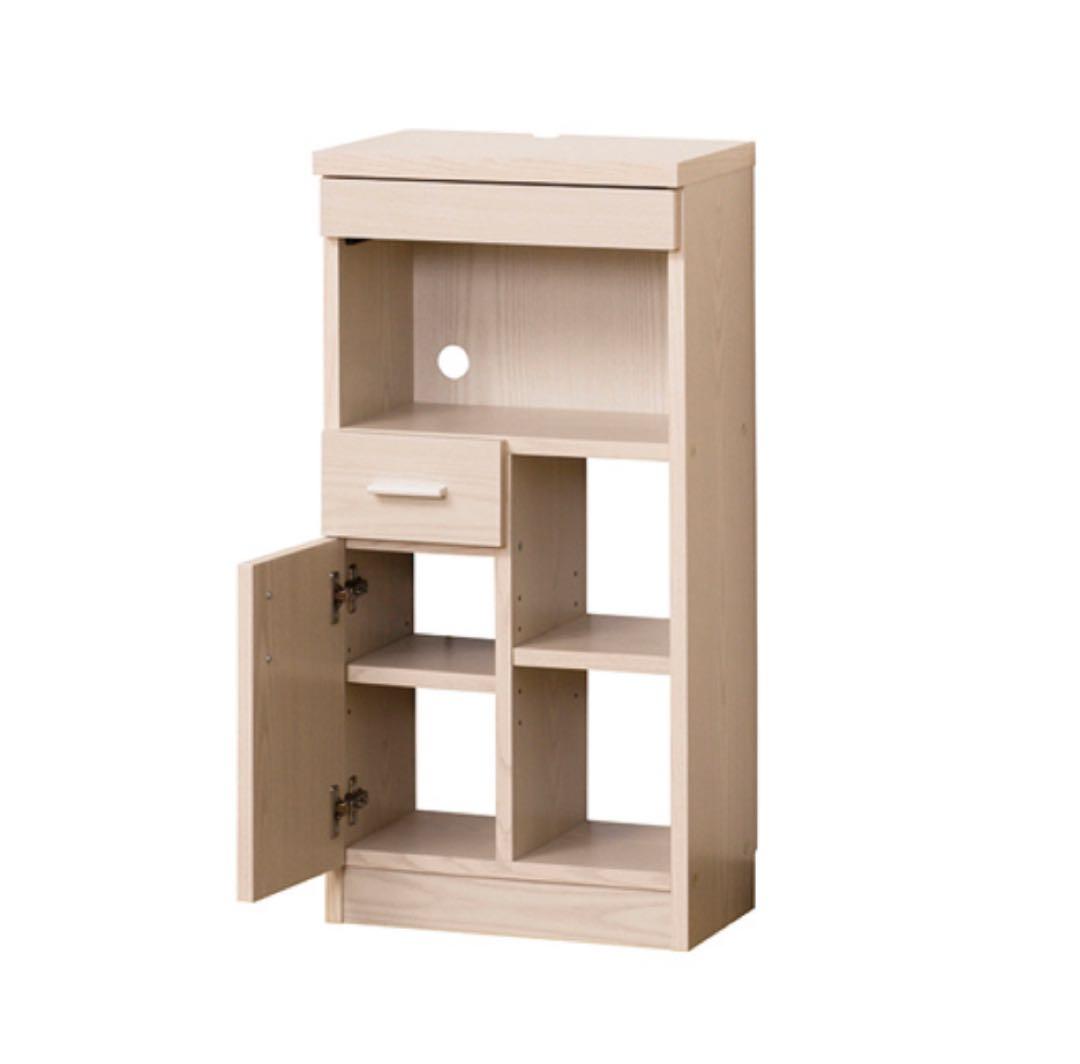 【新品 送料無料】ルーター収納　全2色　収納家具　キャビネット　収納ラック　整理