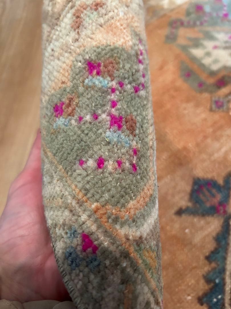 トルコ＊ヴィンテージラグ.105×52