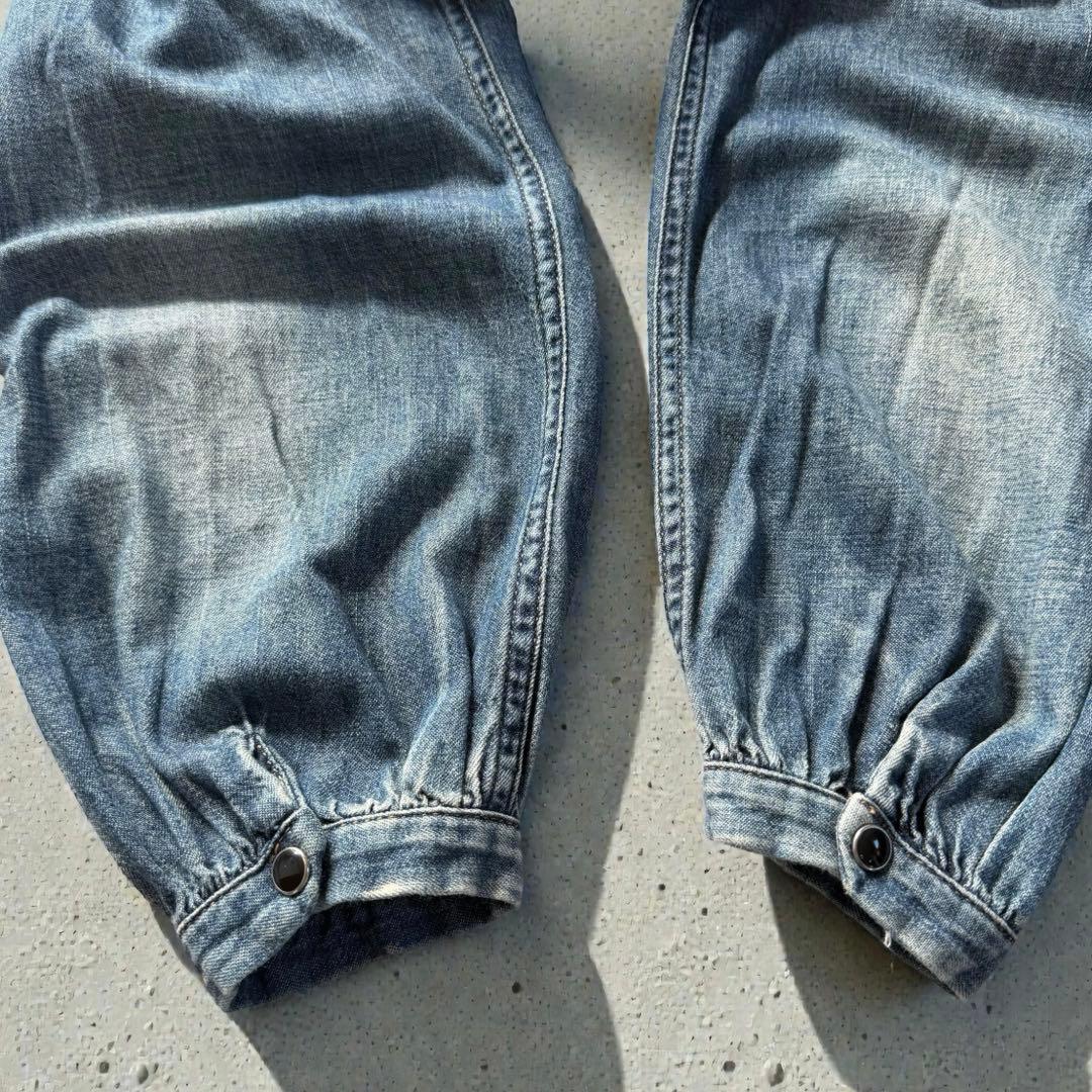 SAINT LAURENT PARIS デニム ボウタイ シャツ S 正規品