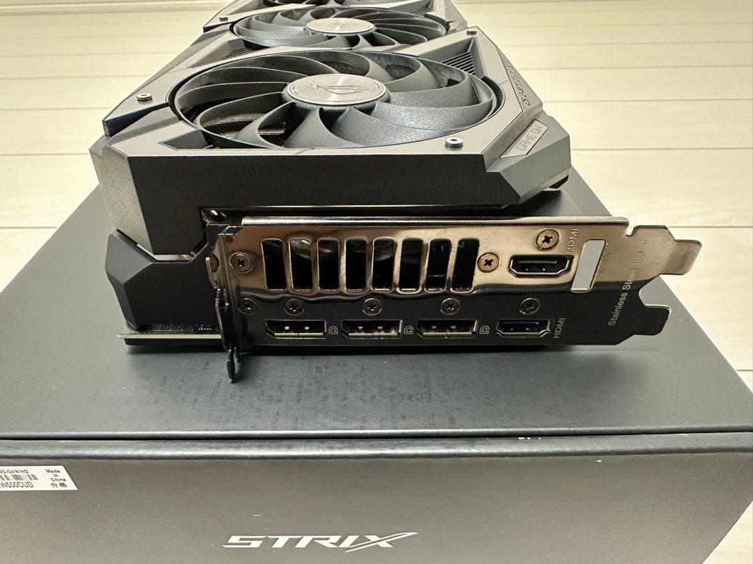 グラフィックボード・グラボ・ビデオカード ASUS ROG Strix GeForce RTX3080Ti OC 12GB