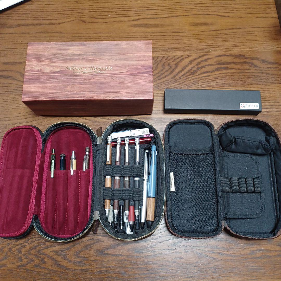 しーさー✕ノーマディックシークレットエグゼクティブペンケース　ブラウン