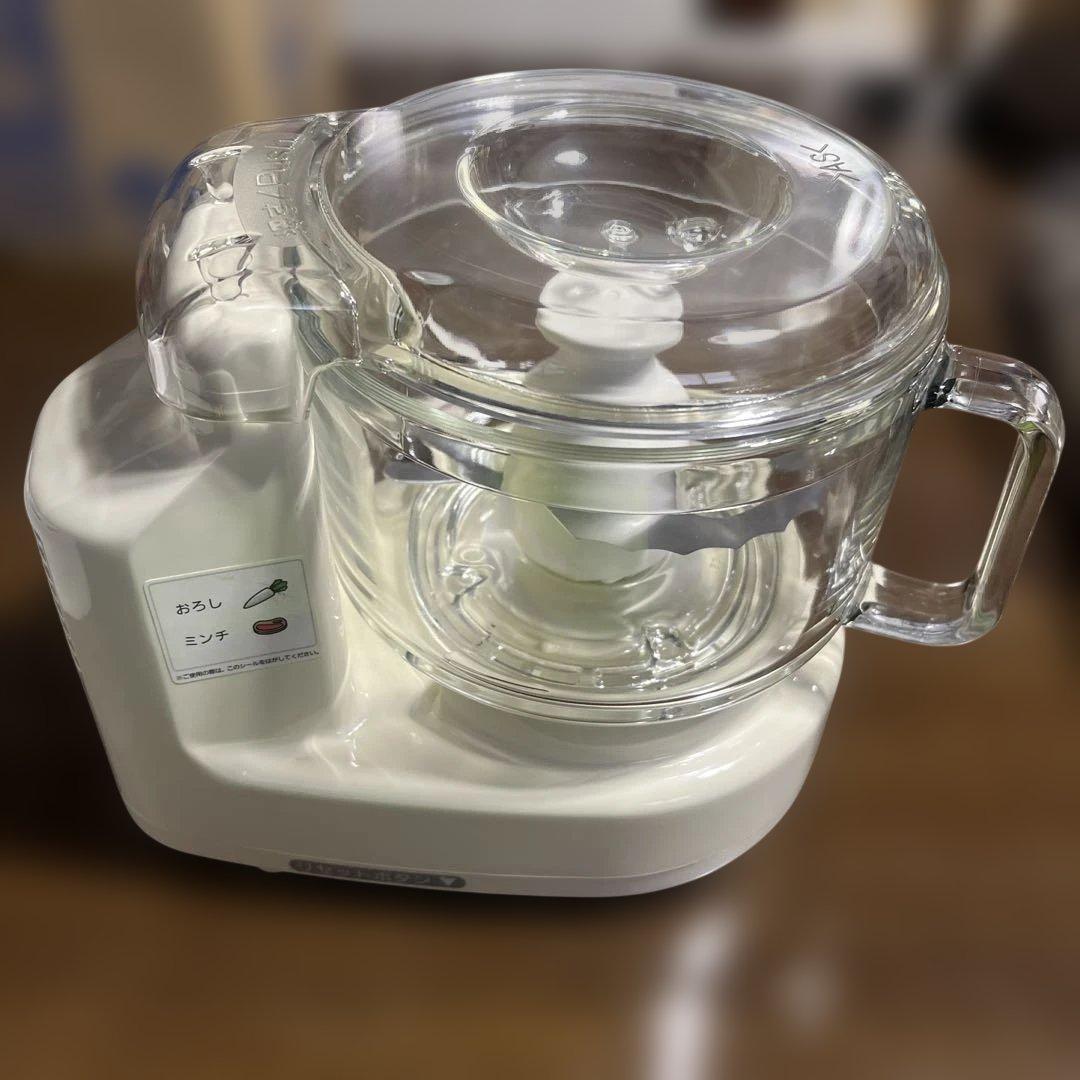 【未使用】パナソニック　フードプロセッサー　MK-K48P-W