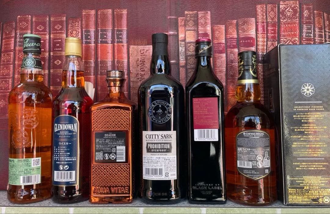 スコッチウイスキー6本セット