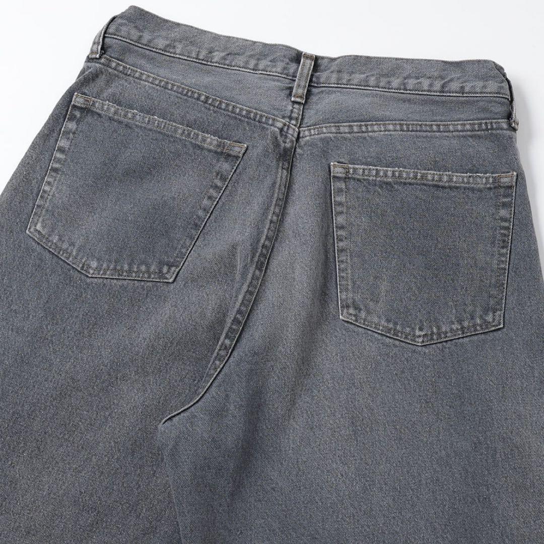 【目立った傷や汚れなし】A.PRESSE 25aw グレーデニムパンツ