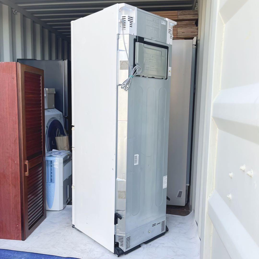 取付無料！パナソニック自動製氷エコナビ搭載！おしゃれホワイト5ドア冷蔵庫！洗濯機