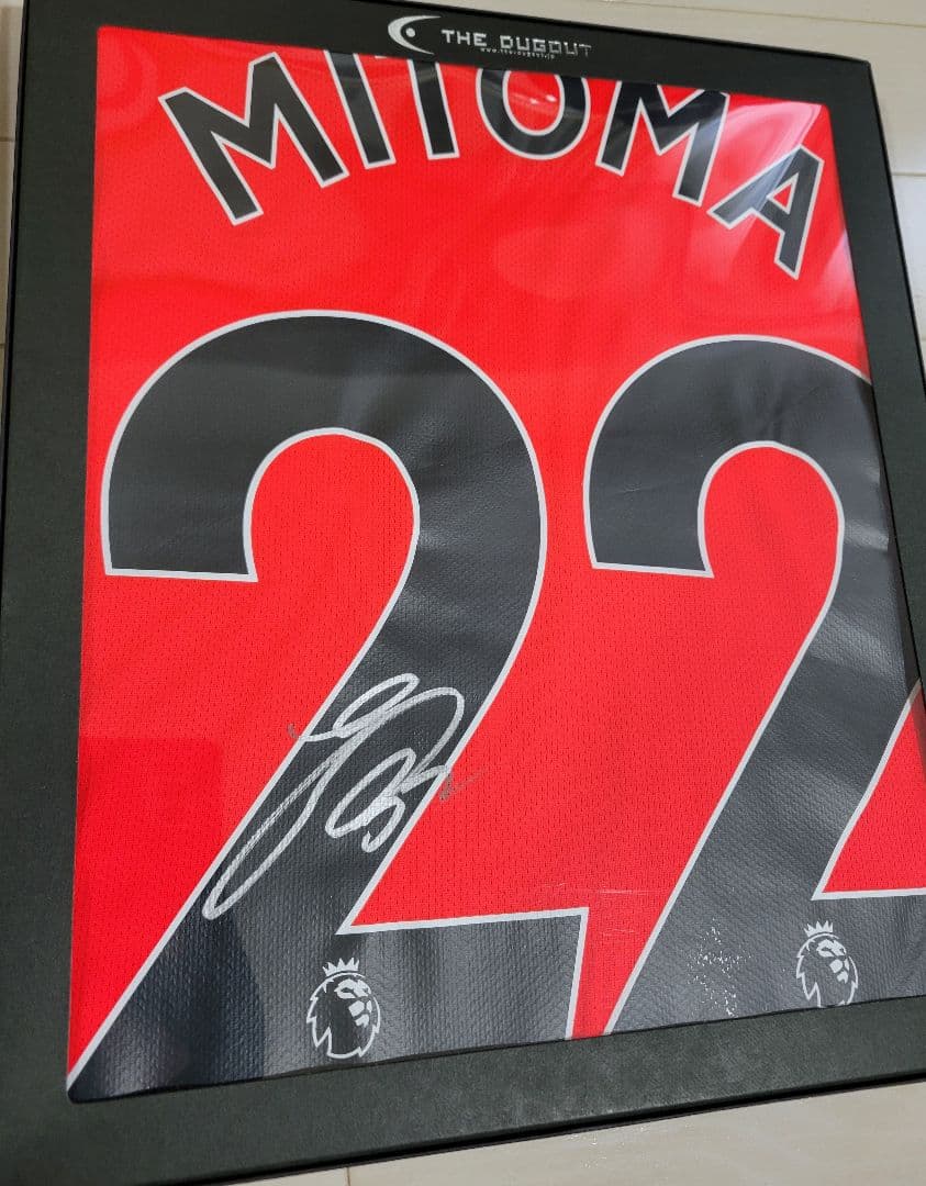 三笘薫 ブライトン サイン ユニフォーム THE DUGOUT 正規品 日本代表