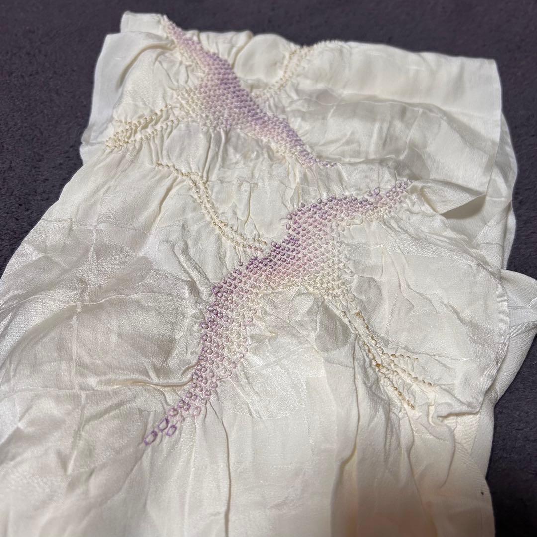 未使用　新品　美品　袷　正絹　紋付き　地紋　江戸小紋　訪問着　フルセット