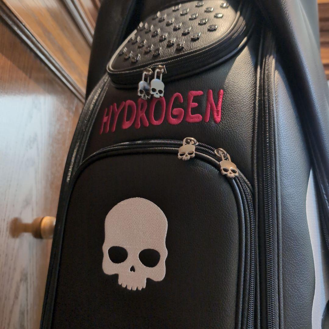 こ*つ様 HYDROGEN スカルデザイン キャディバッグ