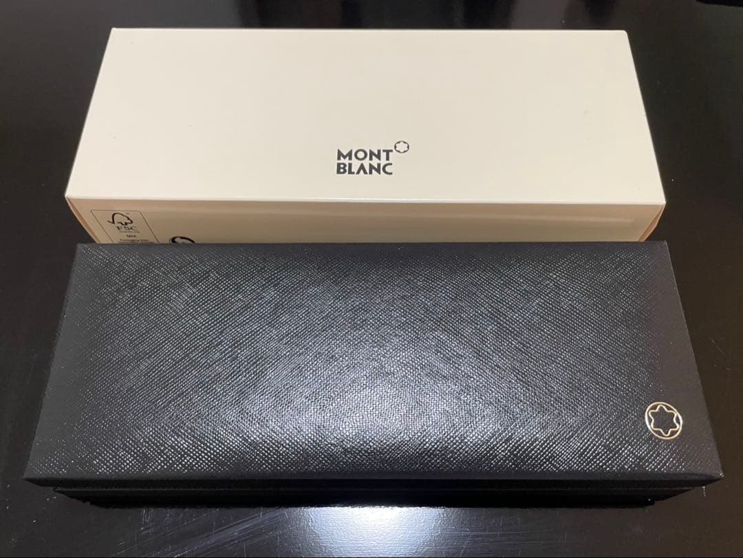 MONT BLANC ボールペン 専用ケース付き エメラルドグリーン