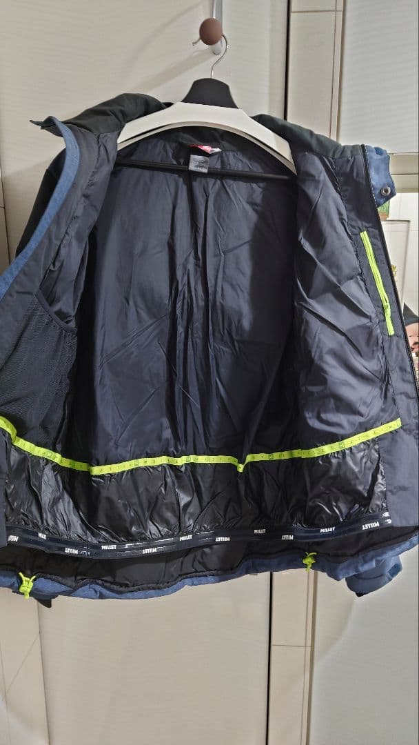 MILLET　上下セットスキーウェア　ネイビー/ブルー　黒