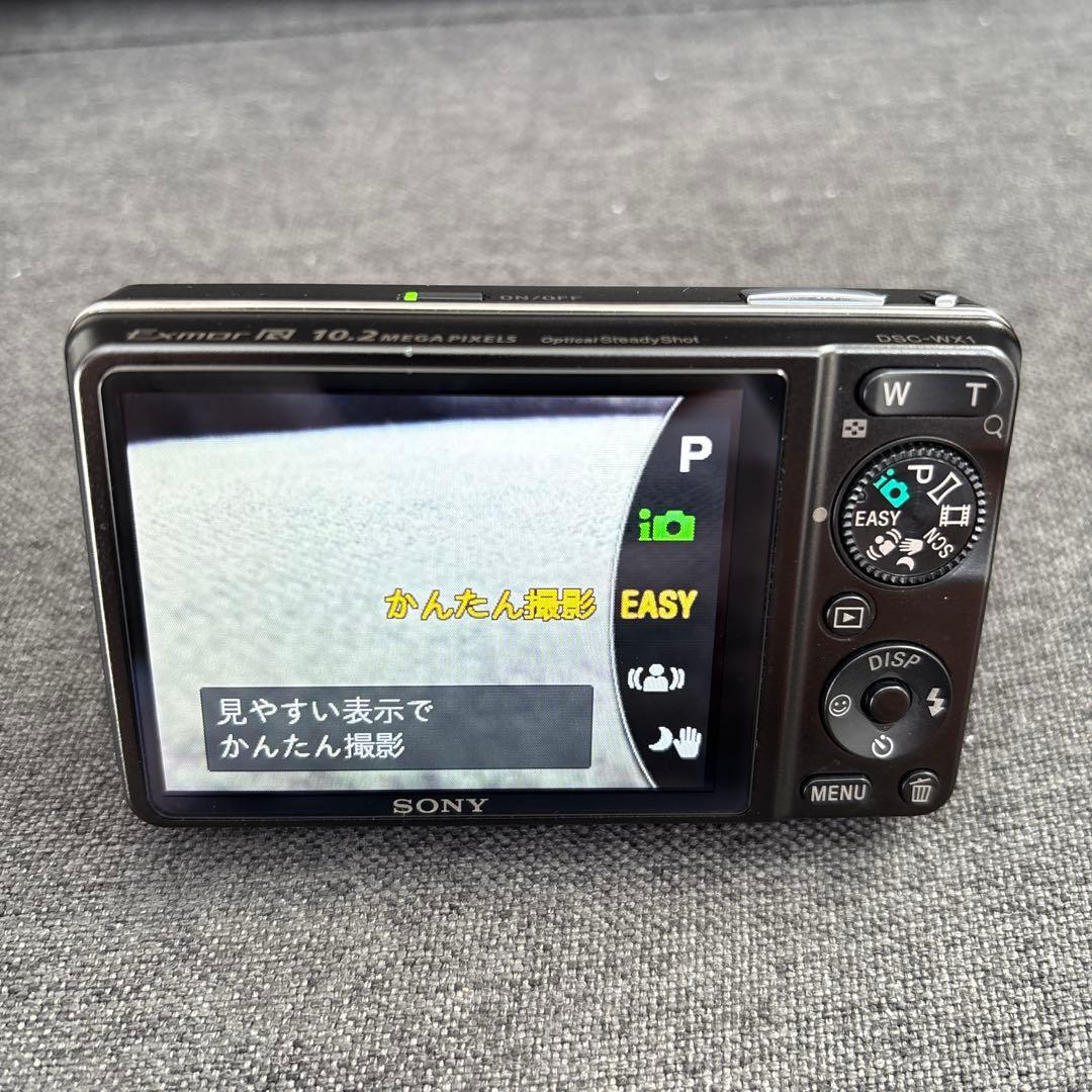 【極美品】 コンデジ 平成レトロ SONY Cyber−Shot DSC-WX1
