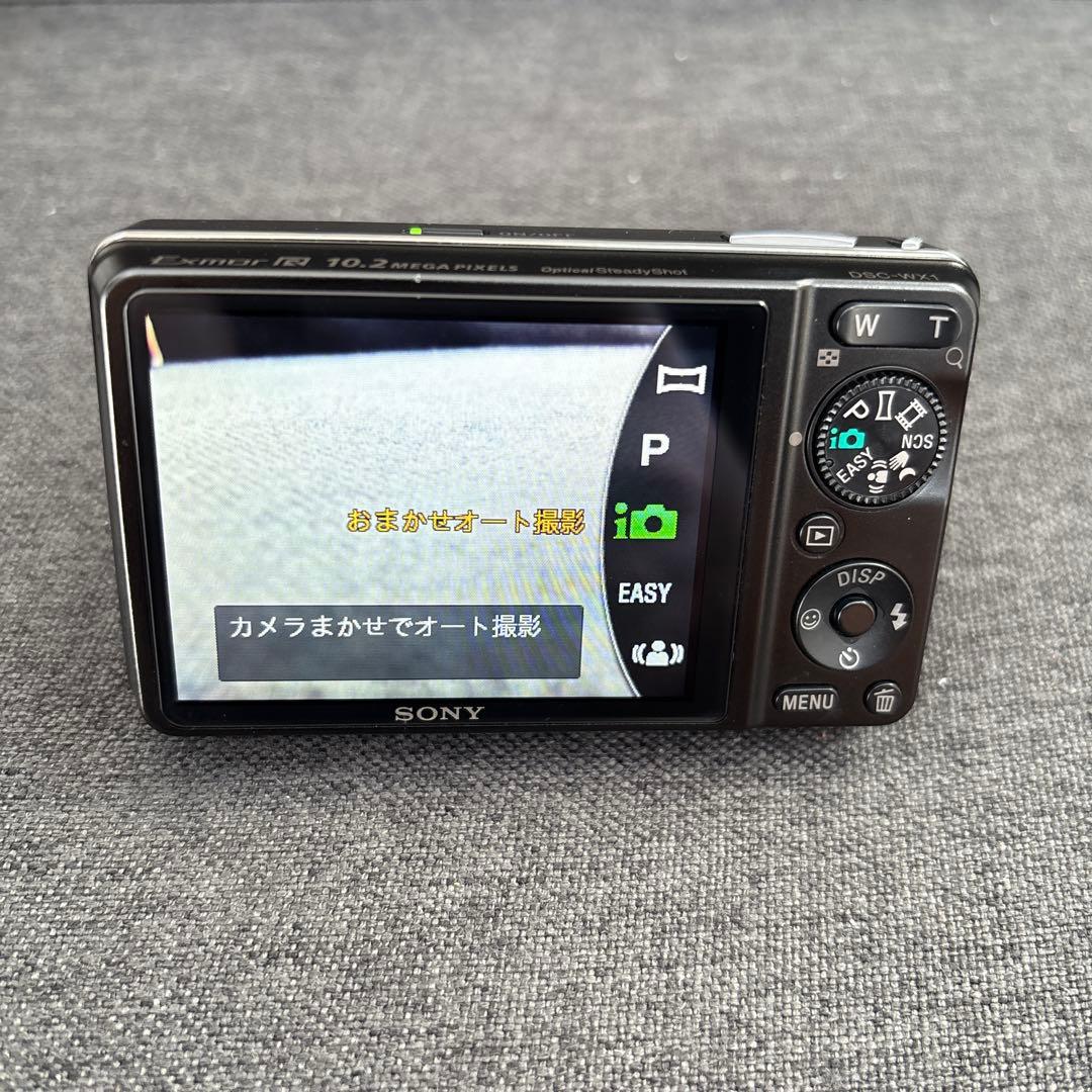 【極美品】 コンデジ 平成レトロ SONY Cyber−Shot DSC-WX1