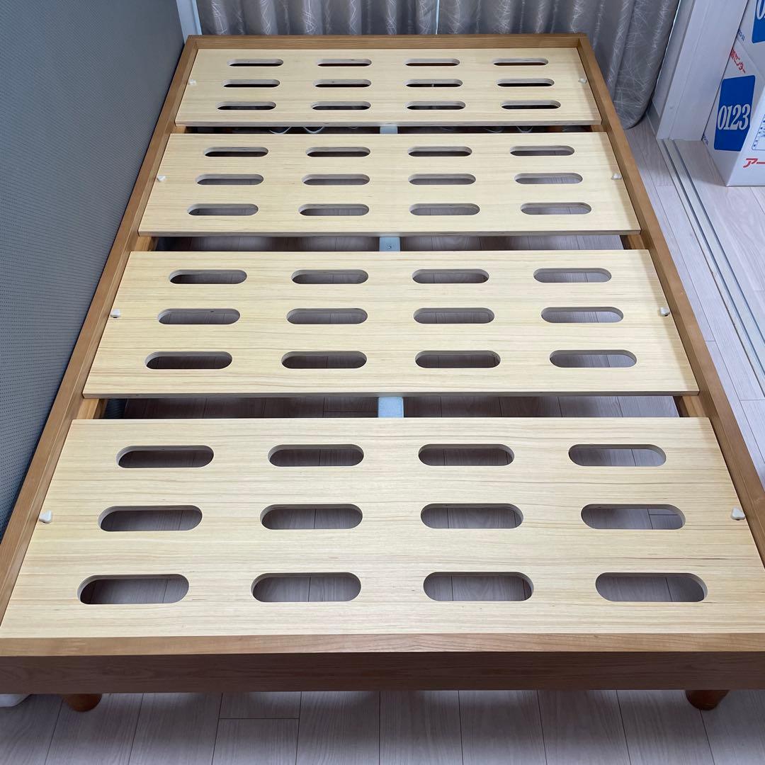 【1点限り】美品 コアラマットレス アーバンベッドフレーム セミダブル 工具不要