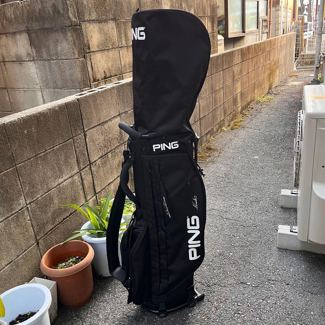 PING KARSTEN キャディバッグ 黒