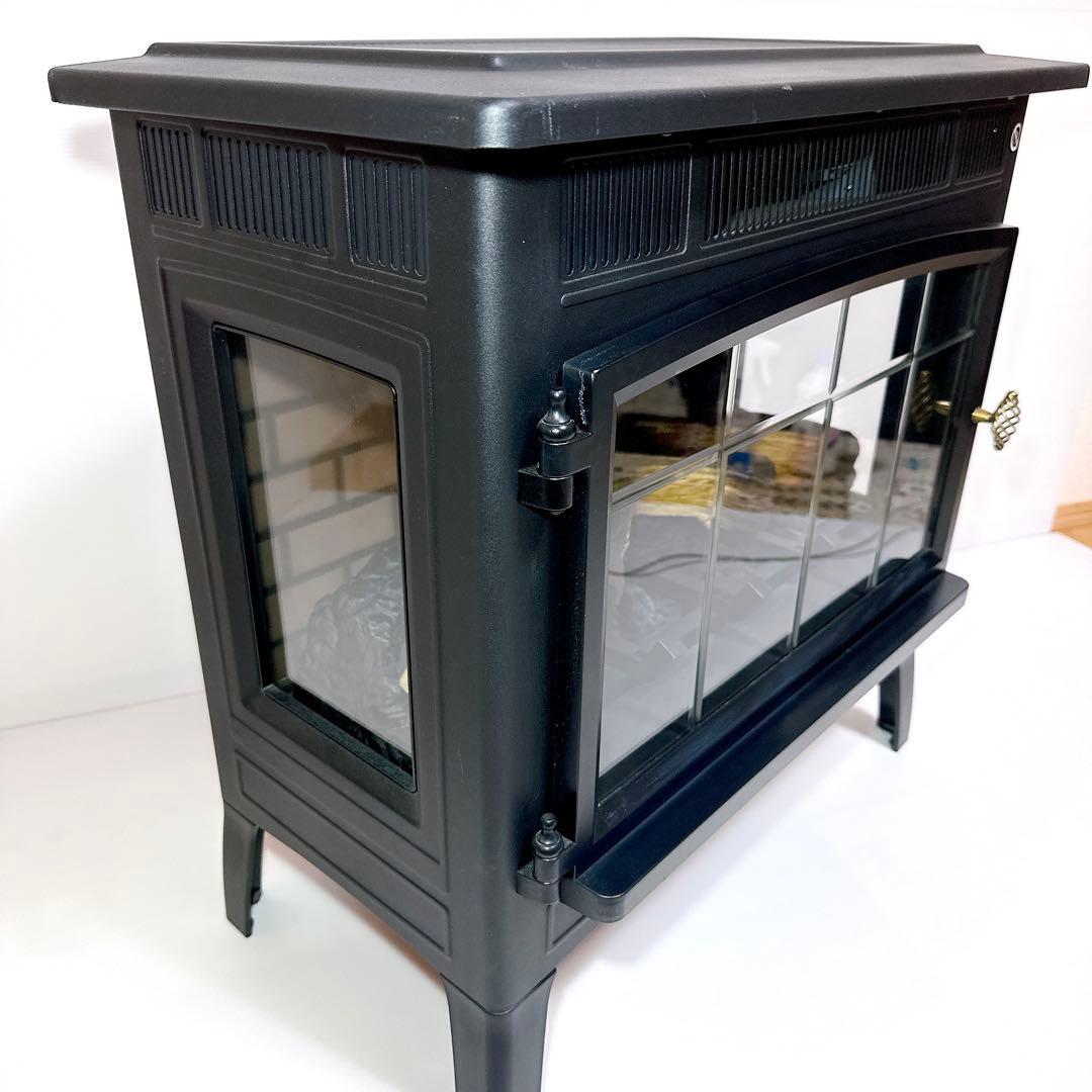 QVC 暖炉型ヒーター DFI-5010-01 速暖 デュラフレーム 送料無料