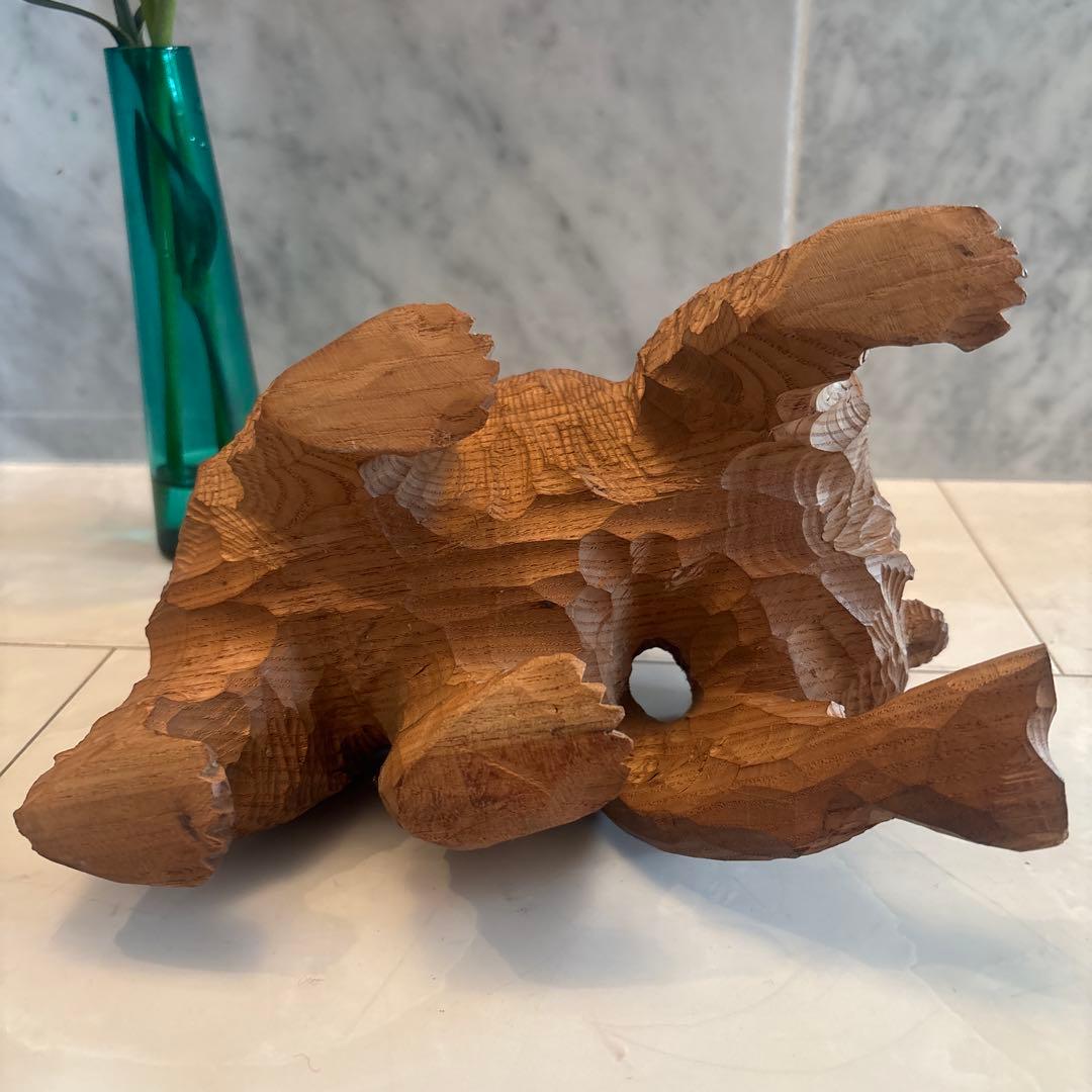 アイヌヴィンテージ　凛々しくスマートなお顔で雰囲気抜群のクマ