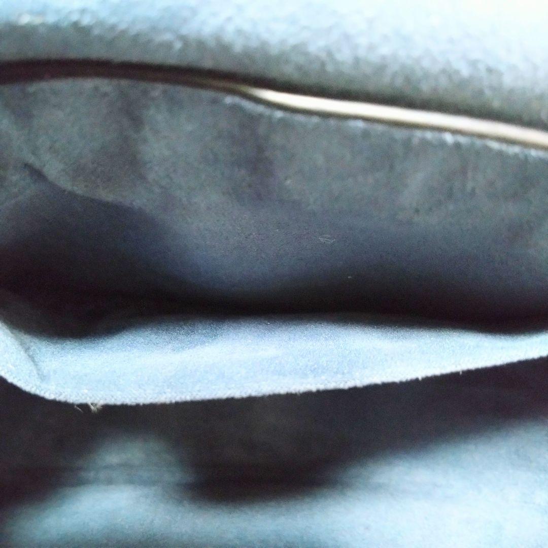 極美品 コーチ 2way ネイビー ショルダーバッグ クリオ23 C5688