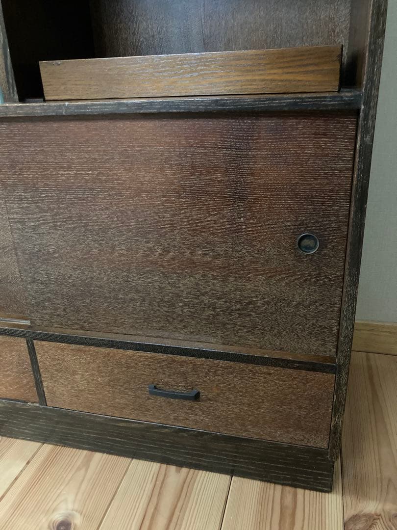 茶箪笥 昭和レトロ インテリア 飾り棚　アンティーク　和風