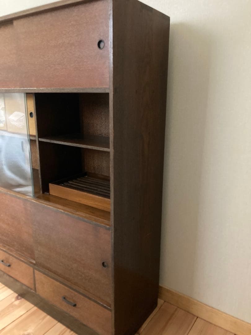 茶箪笥 昭和レトロ インテリア 飾り棚　アンティーク　和風