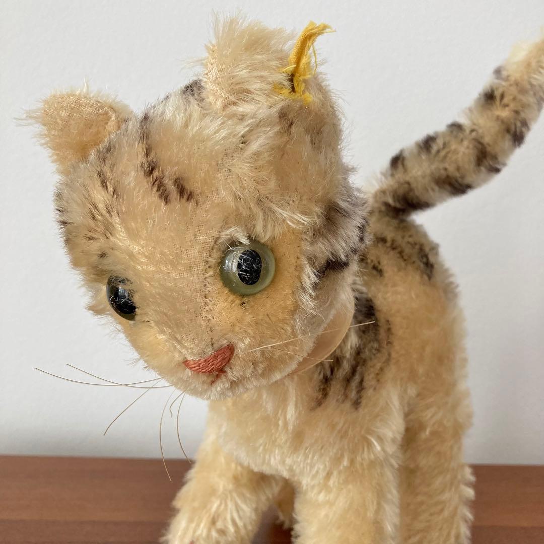 専用　トラ猫　オールドシュタイフ　シュタイフ　猫　ぬいぐるみ　ヴィンテージ