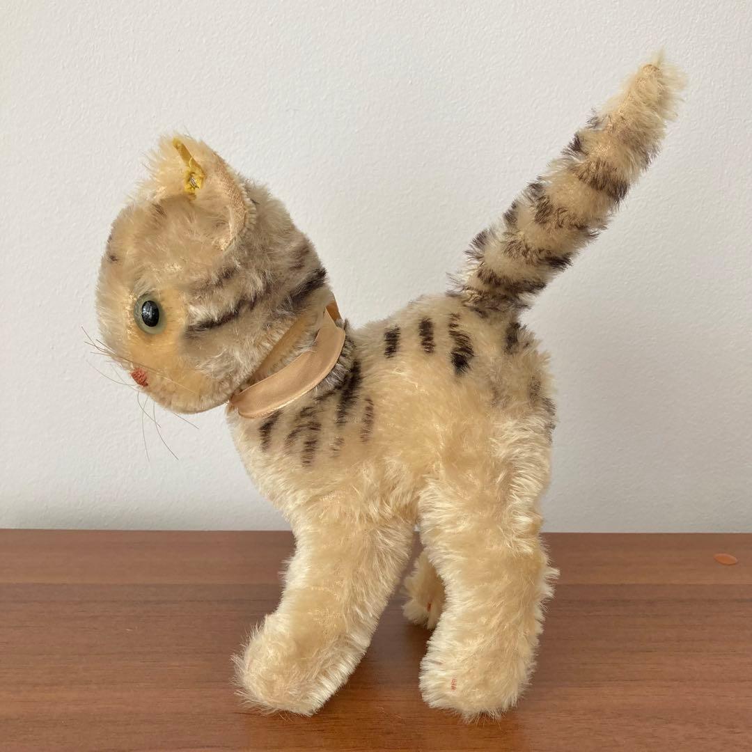 専用　トラ猫　オールドシュタイフ　シュタイフ　猫　ぬいぐるみ　ヴィンテージ