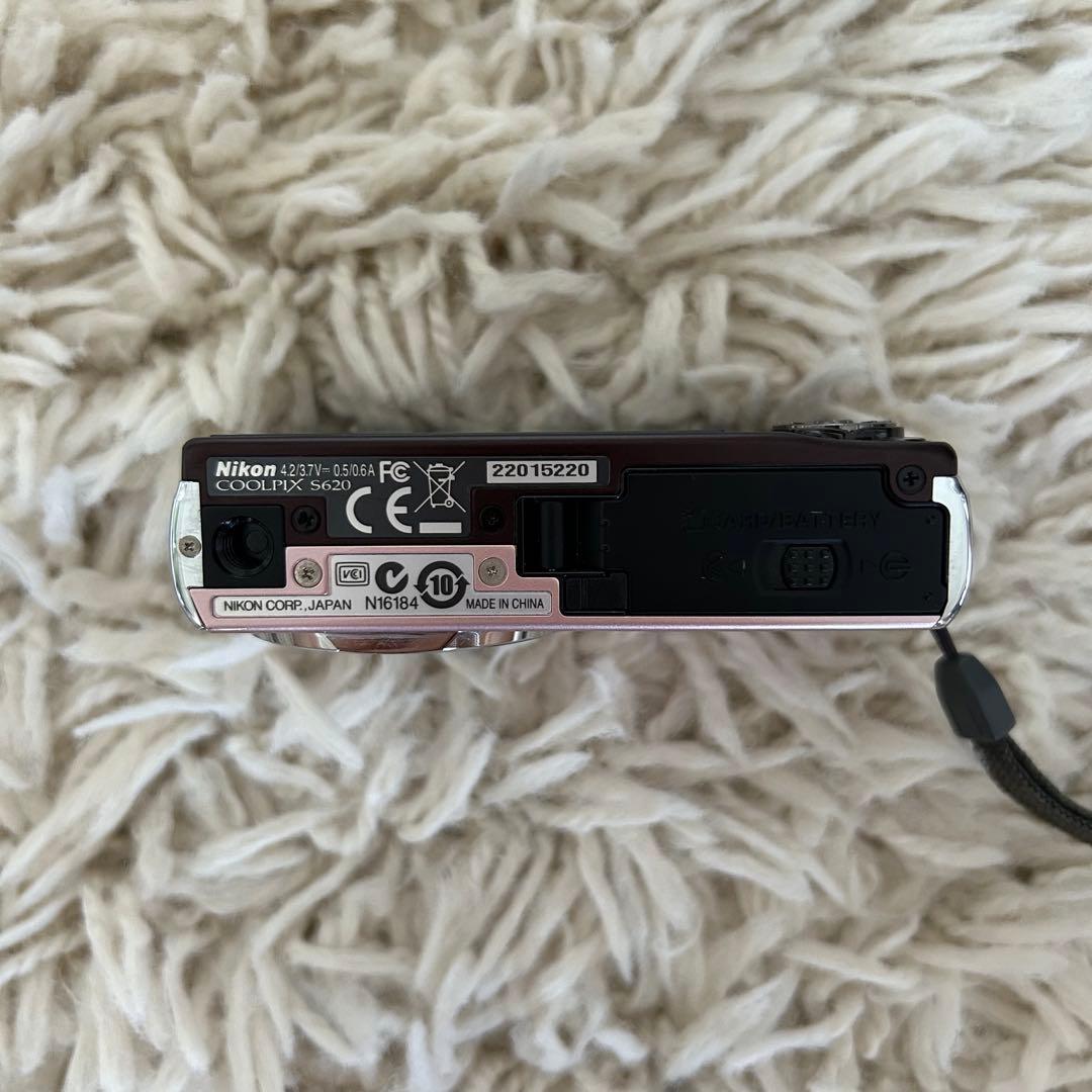 【✨極美品✨】Nikon COOLPIX S620 平成レトロ コンデジ ピンク