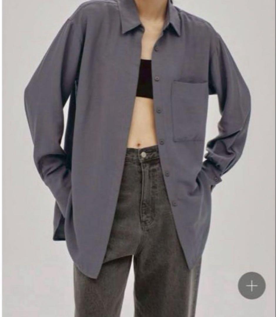 トップス todayful Backsatin Pocket Shirts